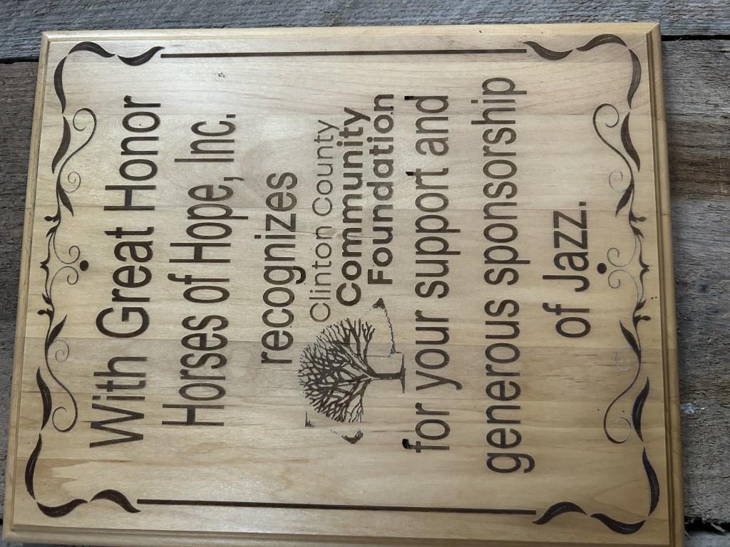 Clinton County Support Plaque